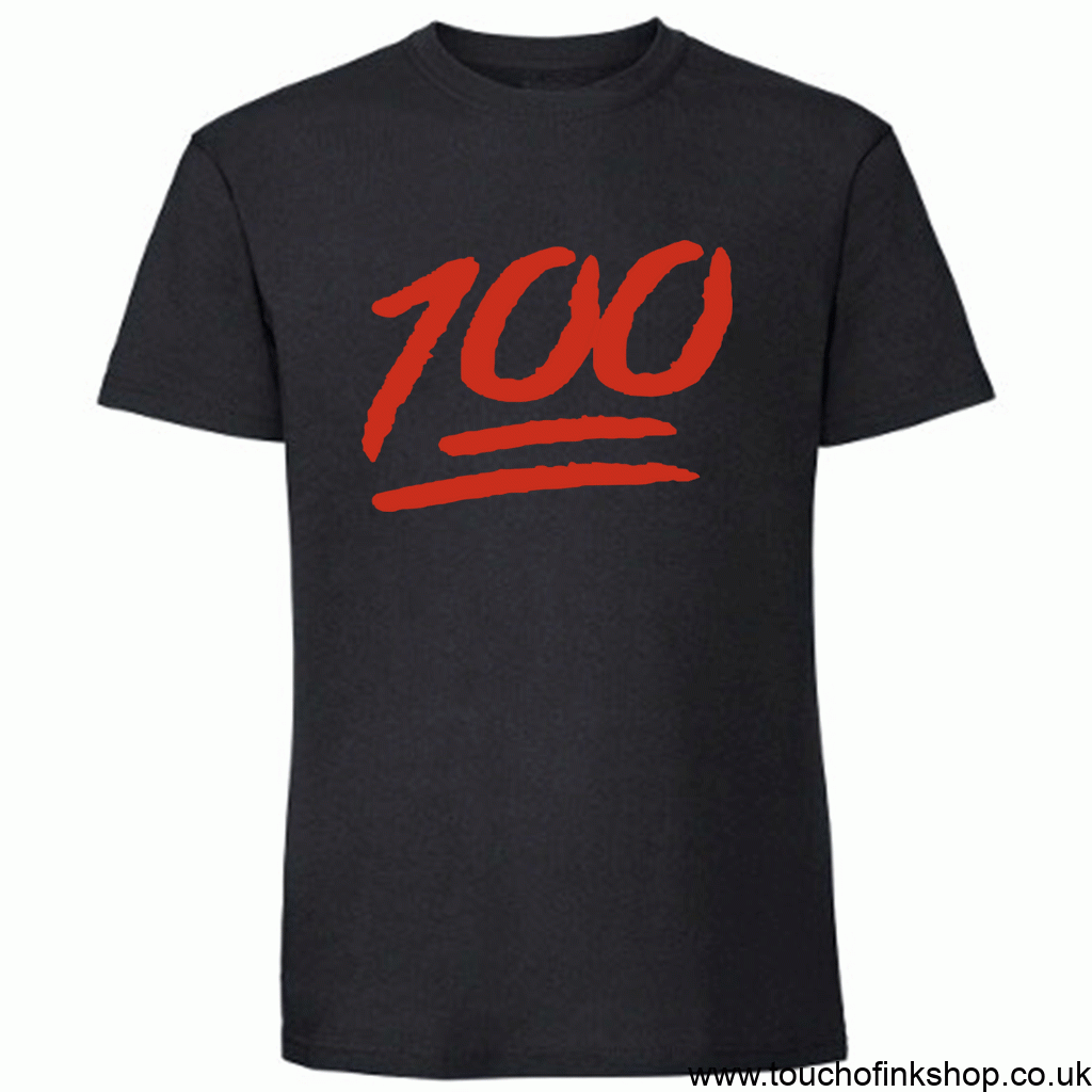 One Hundred T-Shirt – Touch Of Ink Shop